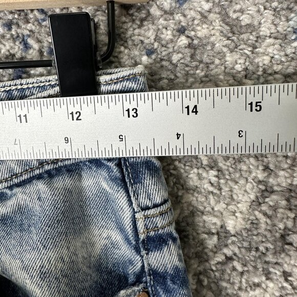 Mother Jeans Womens 25 Light Wash The Swooner Rascal Ankle High Rise Denim - Picture 2 of 9